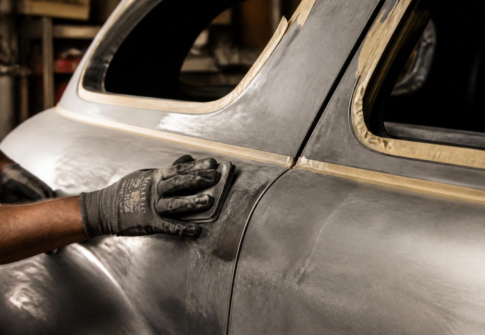 Restauro carrozzeria auto d'epoca